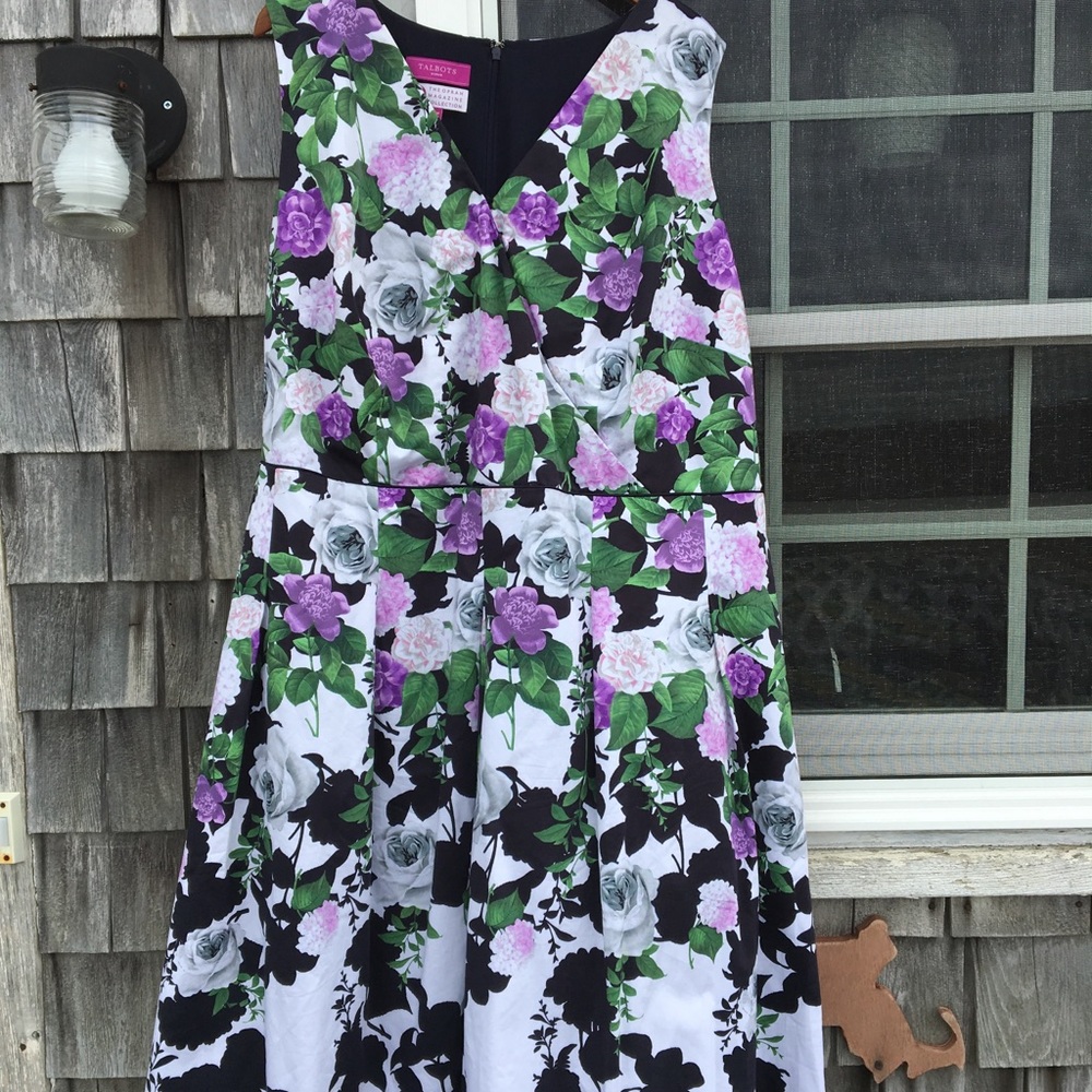 Talbots Oprah Magazine Collection Garden Dress